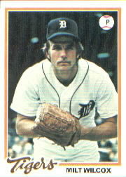 1978 Topps Baseball Cards      151     Milt Wilcox
